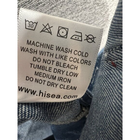 NWT Hisea Denim Carpenter Bib Overalls Men’s 38x32 Workwear - Picture 5 of 16